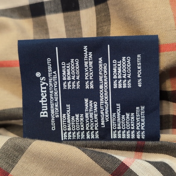 Vintage Blueberry's Women's Button Trench Coat - Picture 14 of 15